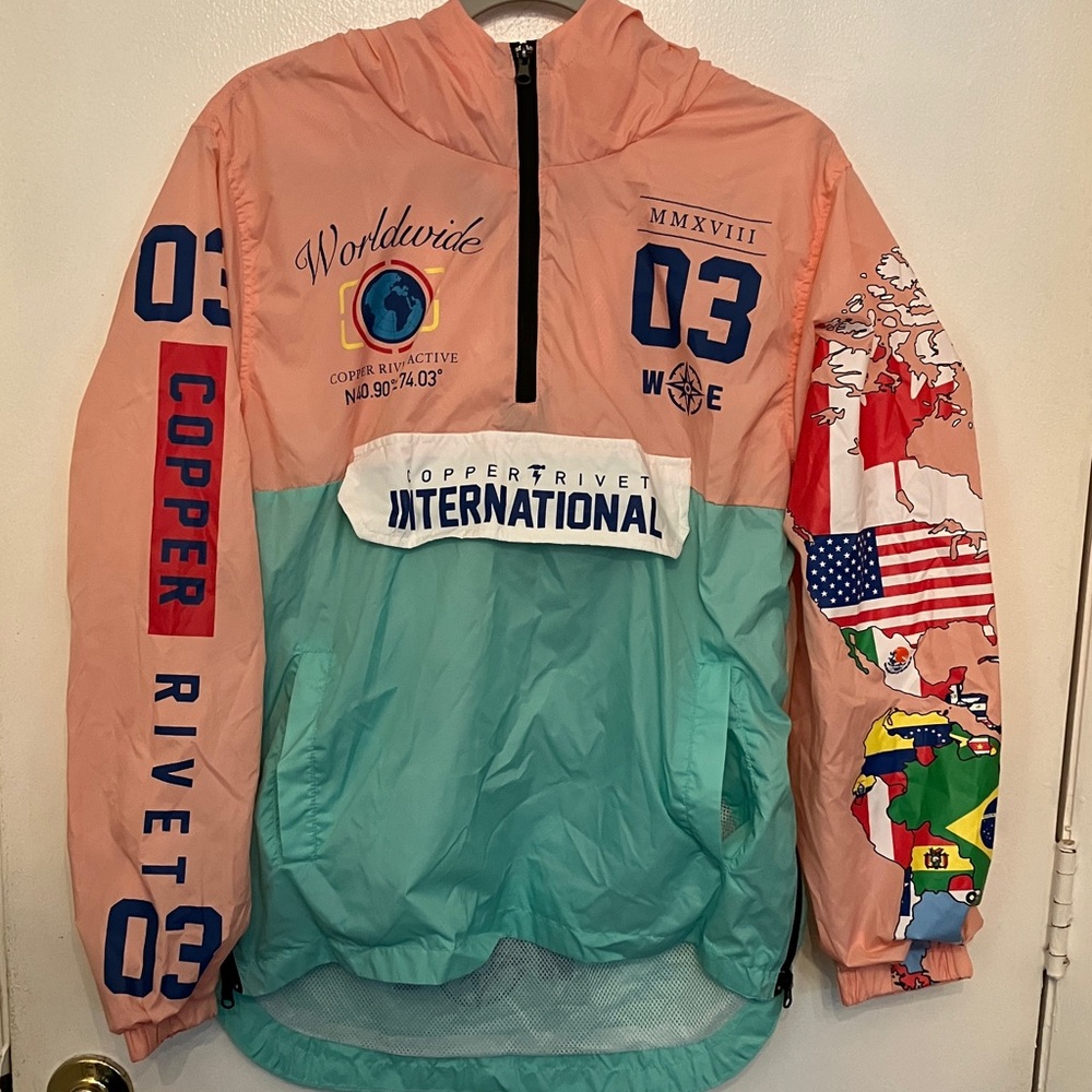 Women's Multicolor Wind breaker